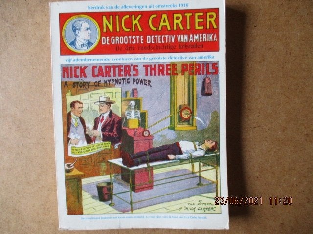 adv3632 nick carter, Boeken, Eén stripboek, Ophalen, Gelezen