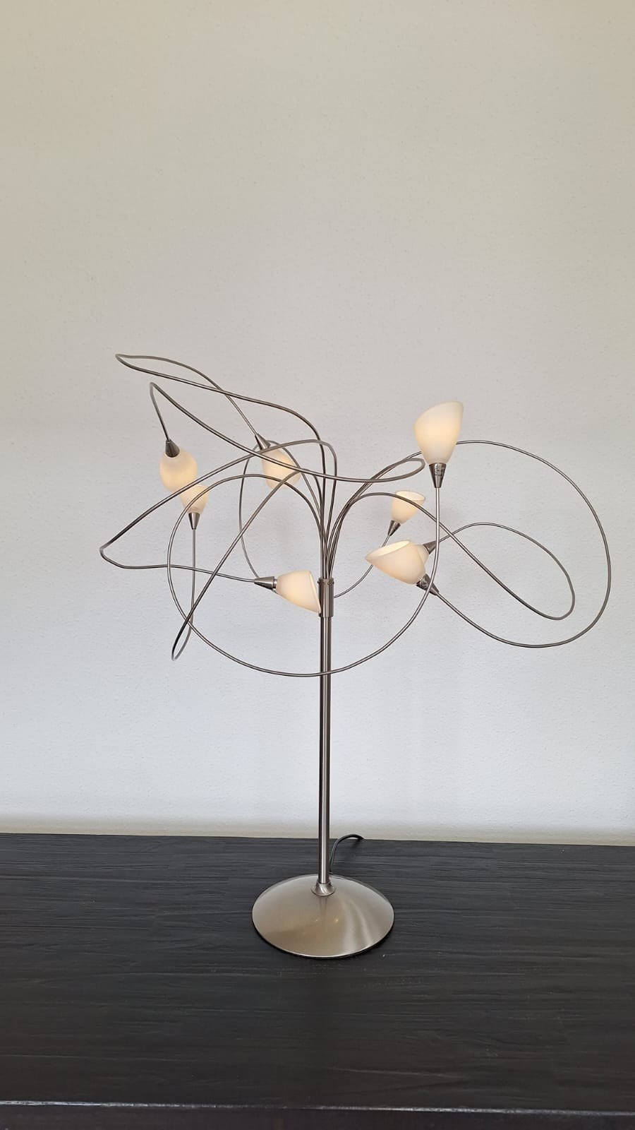 Ranex Design Lamp - Moderne Tafellamp met Uniek Design, Overige merken, Overige fittingen, Zo goed als nieuw, Zilver