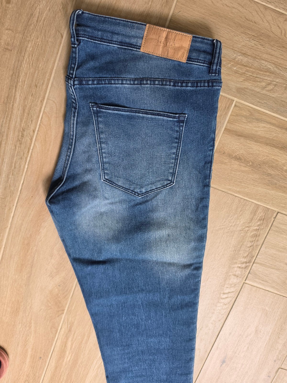 Divided H&M Mooie Jeans Maat 42 met Stretch, Blauw, Divided H&M, Ophalen of Verzenden, Zo goed als nieuw