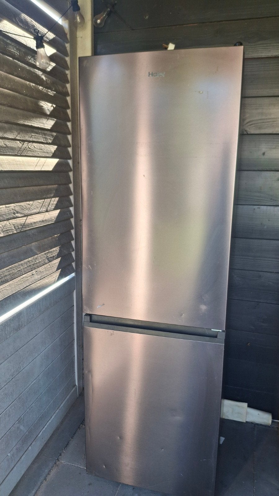 Haier Koelkast en Vriezer, Witgoed en Apparatuur, Ophalen, Gebruikt, 200 liter of meer, Met aparte vriezer