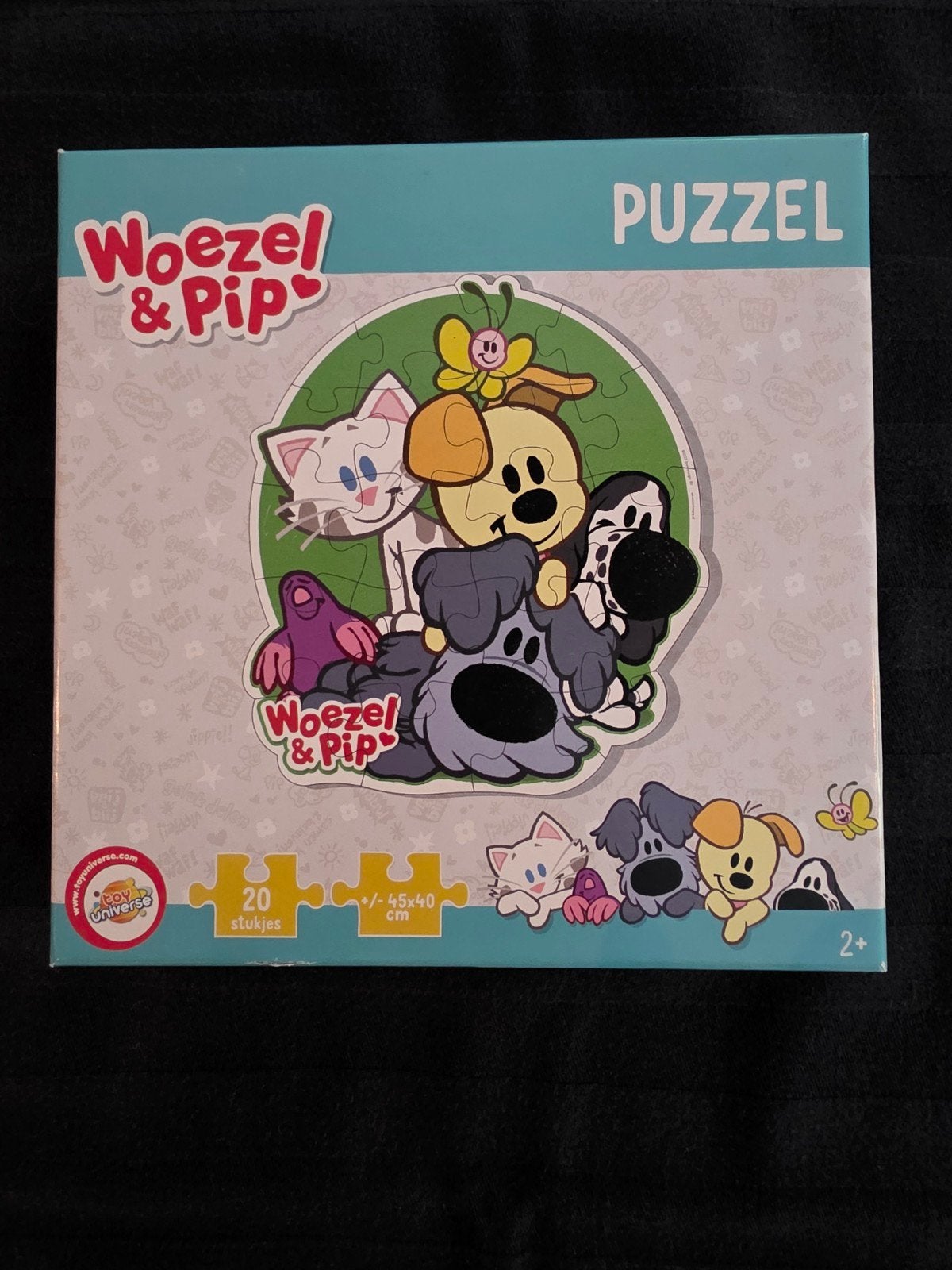 Woezel en Pip puzzel compleet, Ophalen of Verzenden, 10 tot 50 stukjes, Zo goed als nieuw, 2 tot 4 jaar