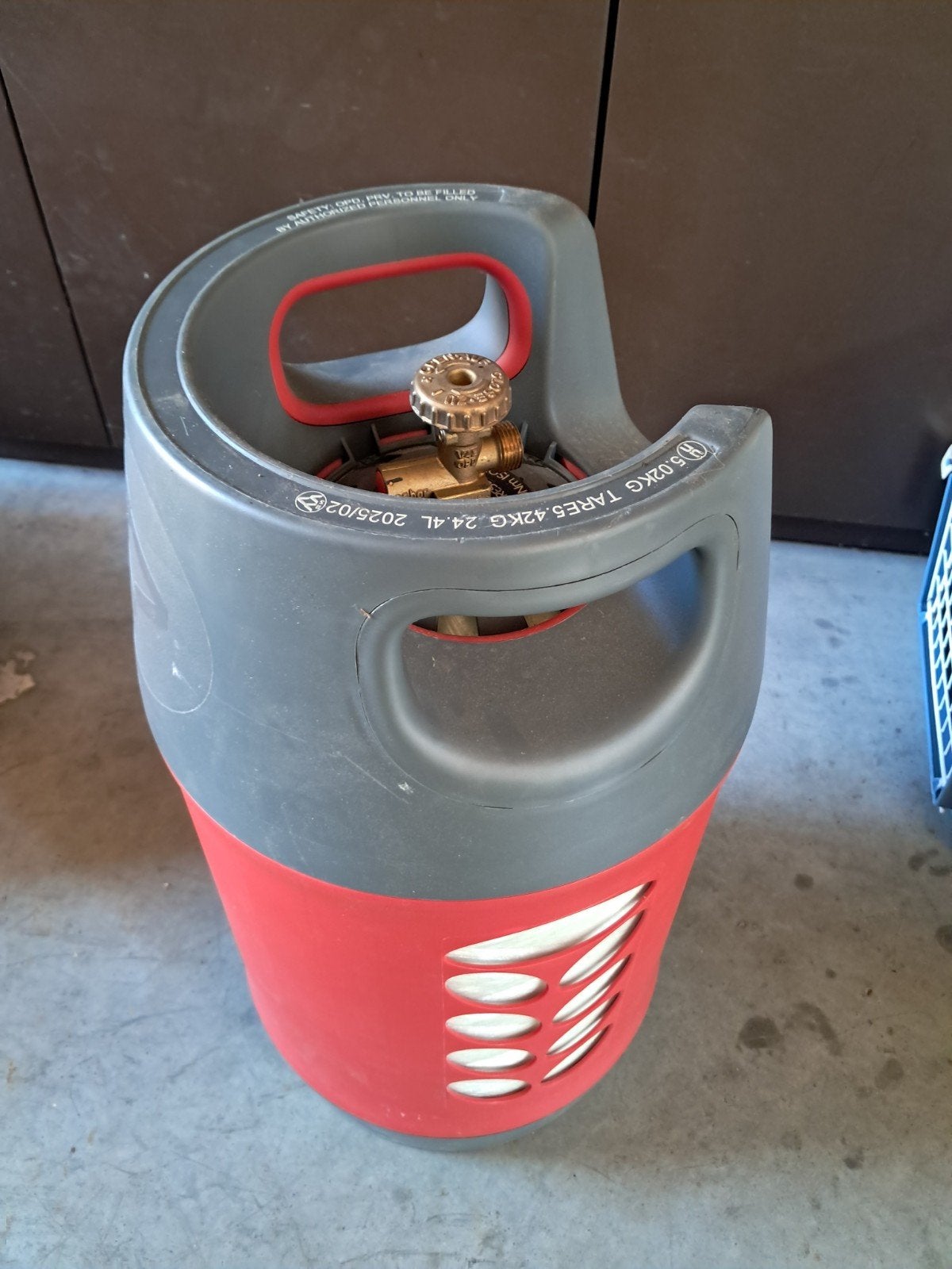Lege LPG gasfles 5.02KG - Ideaal voor BBQ of camping, Ophalen, Zo goed als nieuw