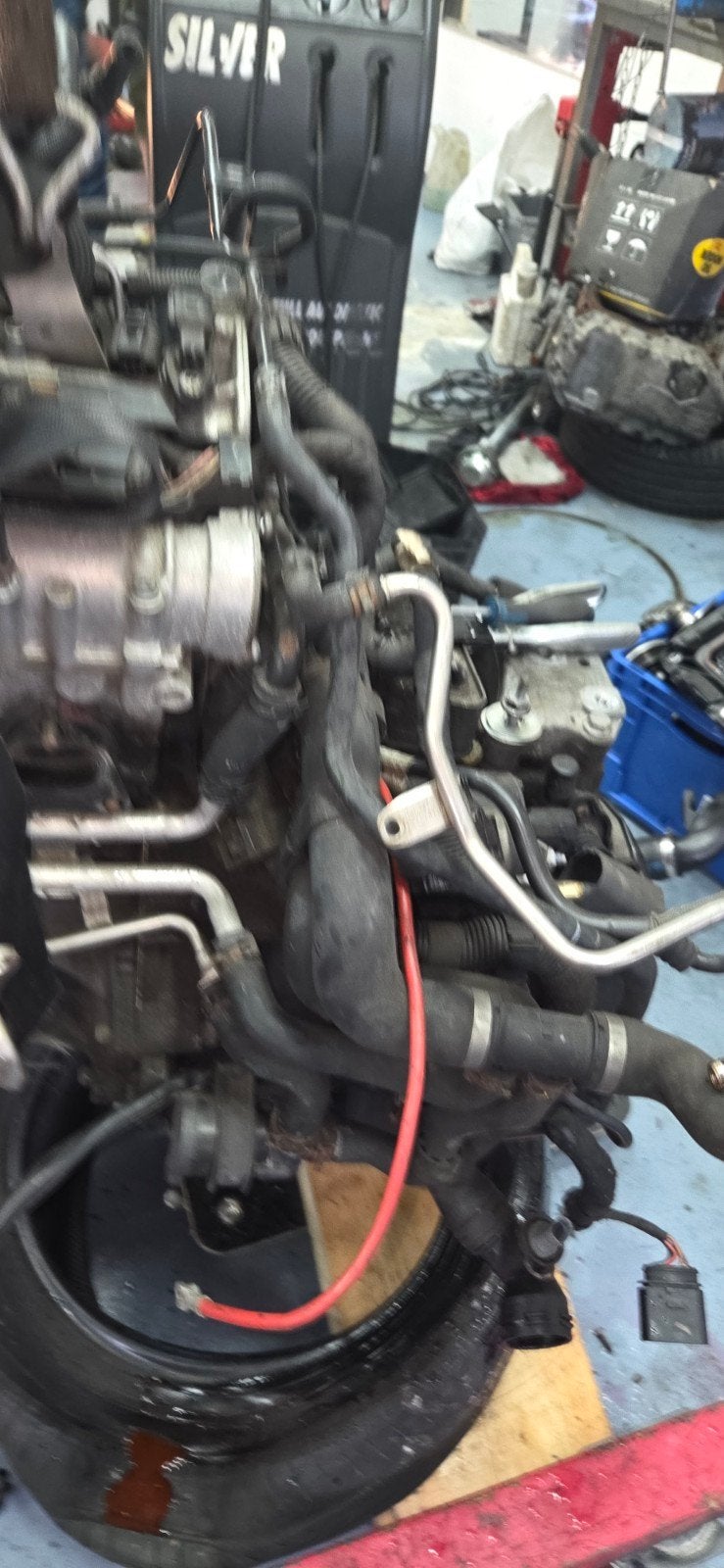 dsg bak dq250, Ophalen