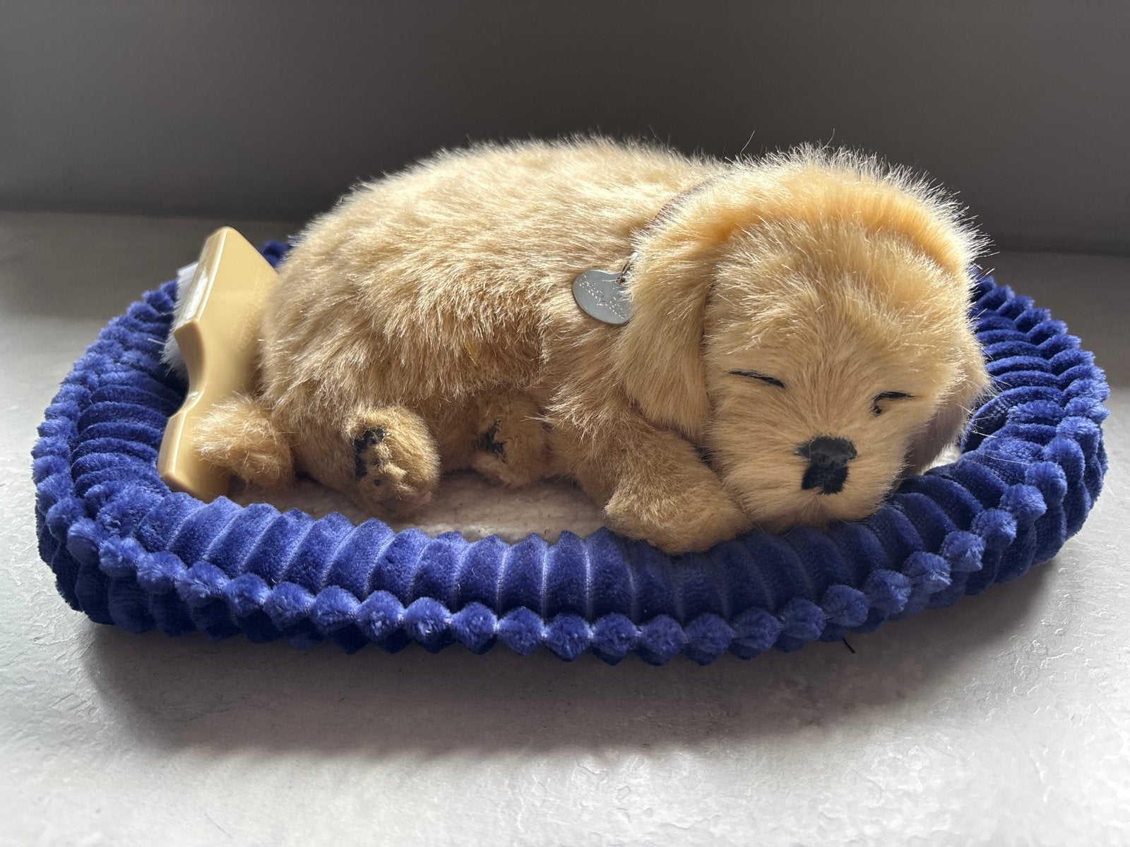 Perfect Petzz Golden Retriever - Ademend Knuffelhondje, Kinderen en Baby's, Overige merken, Met geluid, Overige karakters, Zo goed als nieuw