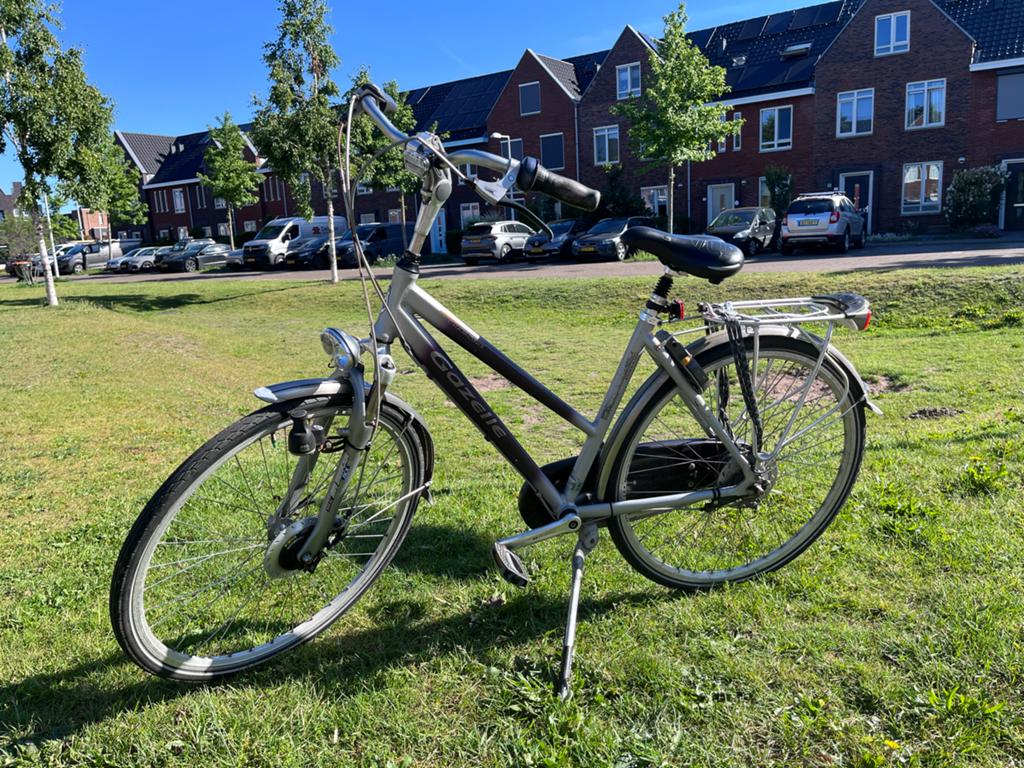 Gazelle Chamonix Damesfiets, Ophalen, Gebruikt, Velgrem, Versnellingen