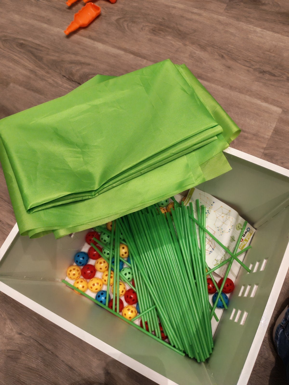 Bouw je eigen hut/tent set - Creatief speelgoed, Ophalen of Verzenden, Zo goed als nieuw, Overige merken