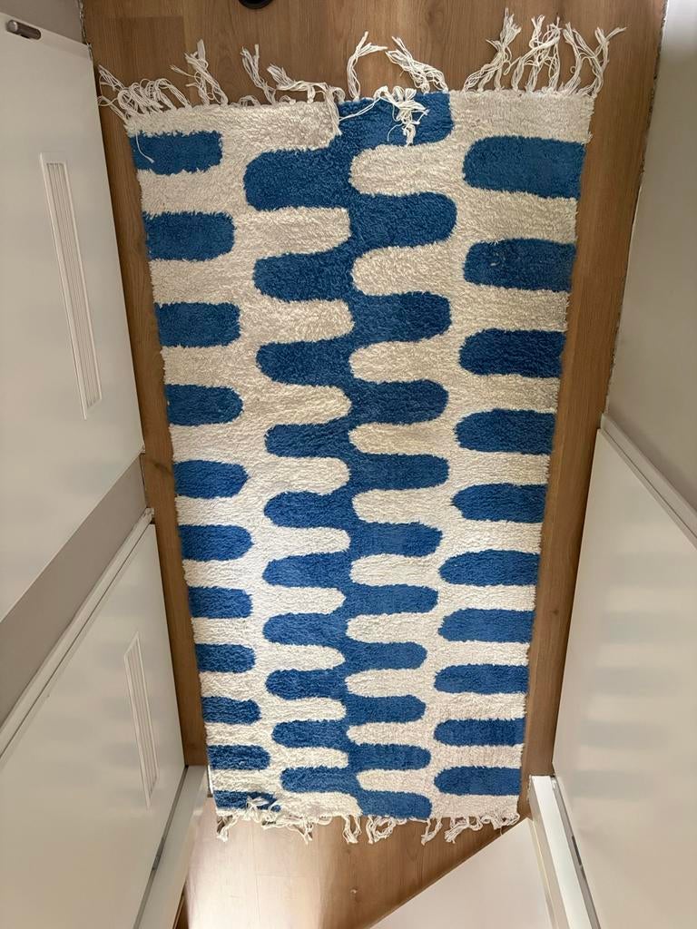 Vloerkleed van Kwantum 80x180, Ophalen, Zo goed als nieuw, Tweepersoons, 140 cm