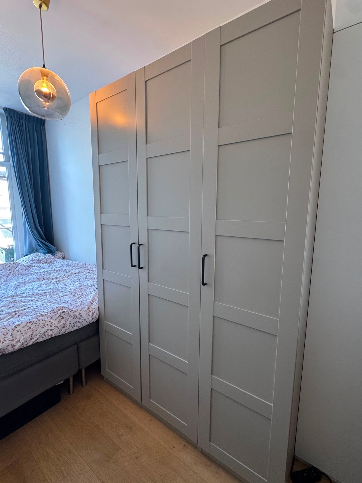 IKEA Pax Kast Grijsbeige 150x60x236cm - Zo goed als nieuw, Huis en Inrichting, Kasten | Kledingkasten, Ophalen, 100 tot 150 cm