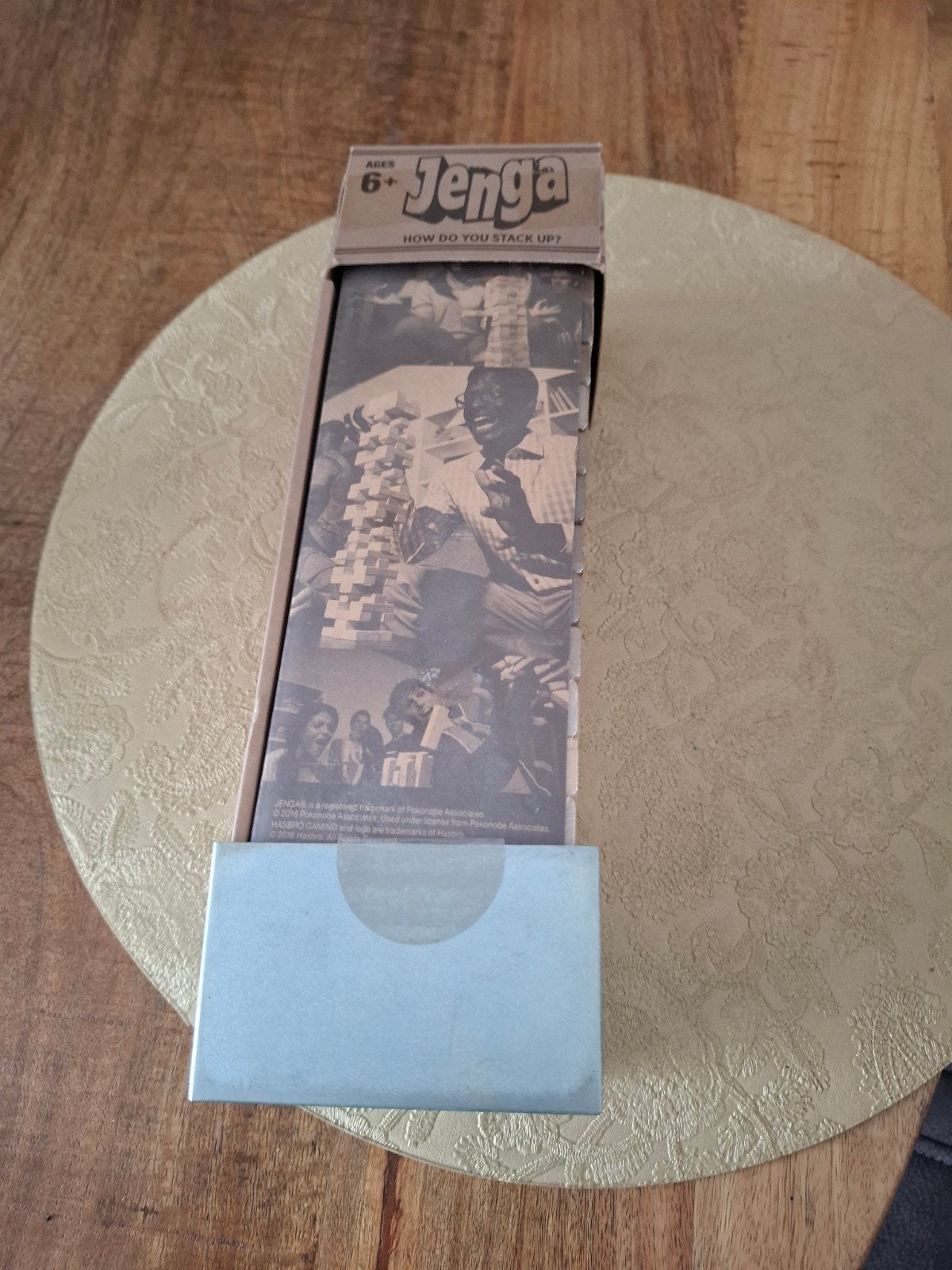 Jenga spel, Ophalen, Nieuw