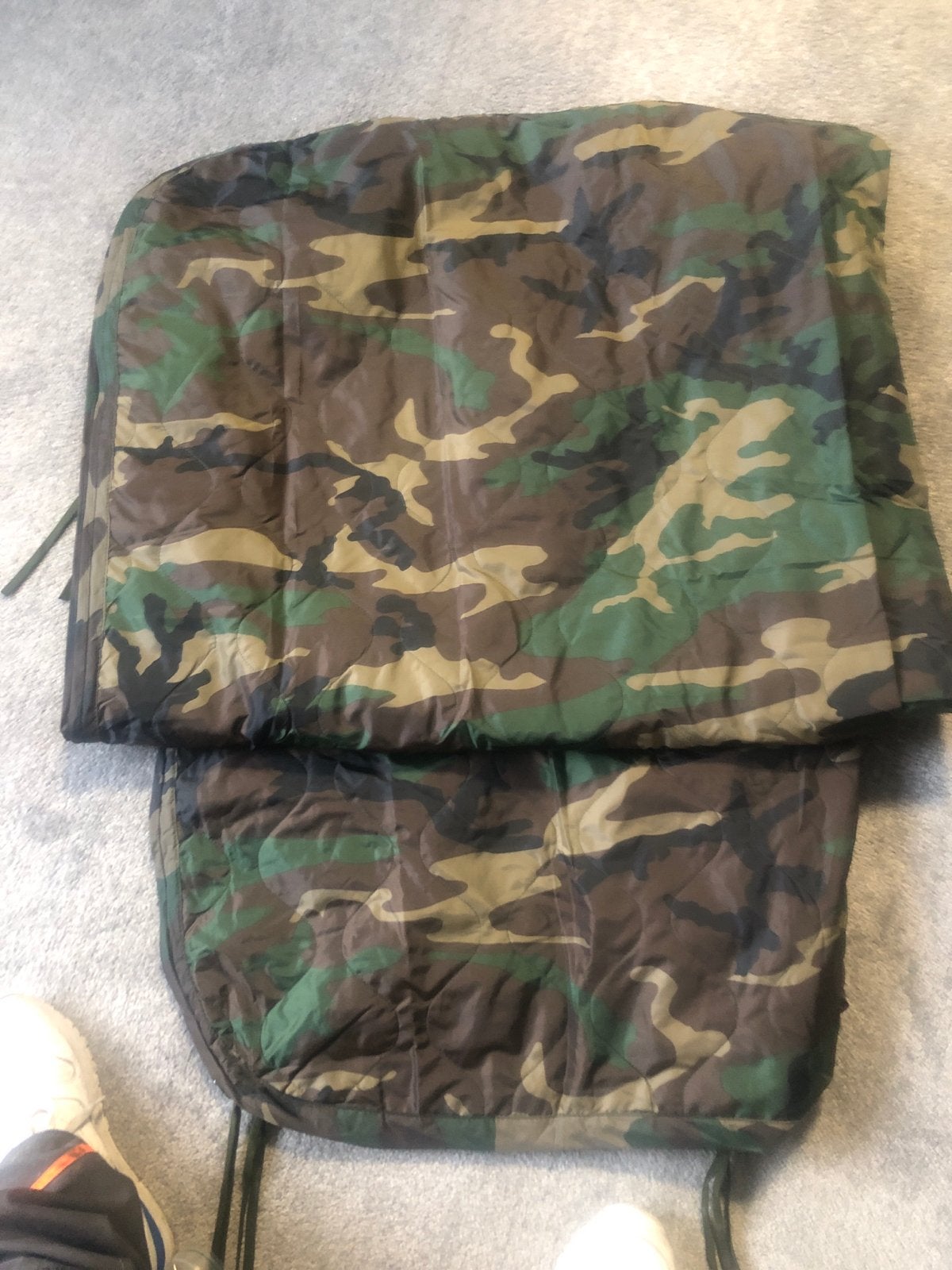 Militair camouflage slaapzak of deken, leger, Ophalen of Verzenden, Gebruikt