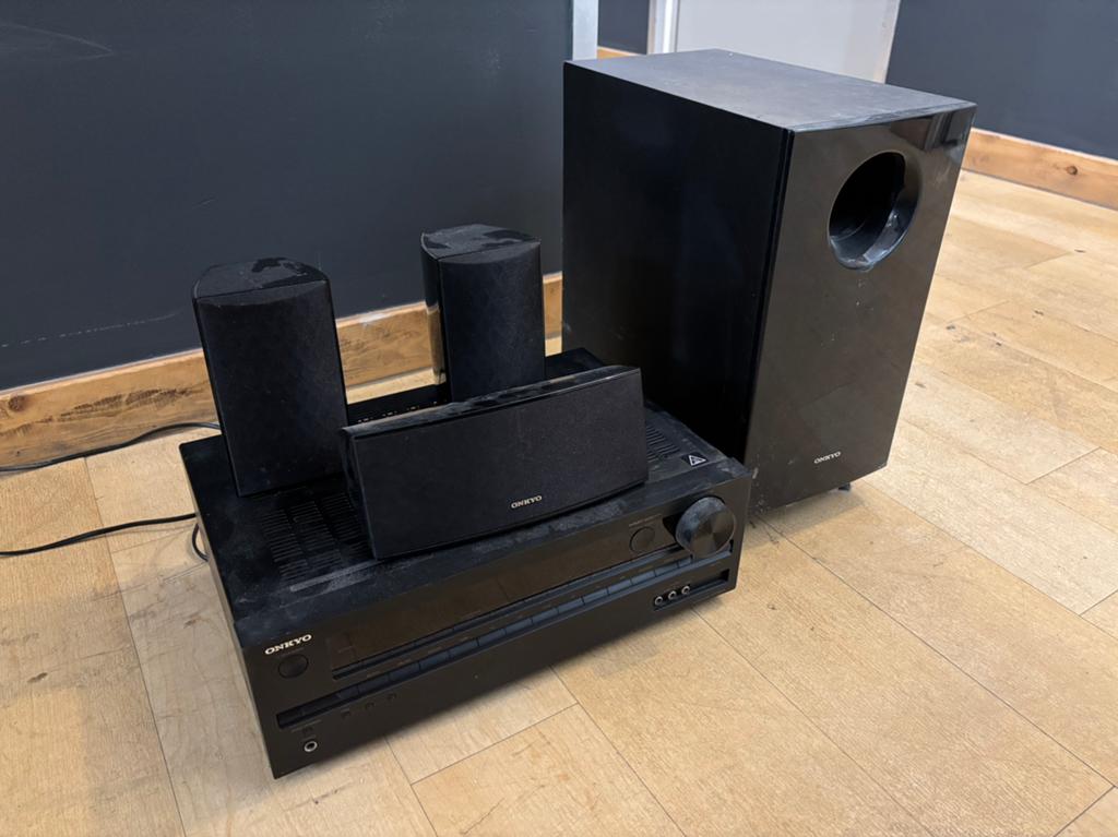 Onkyo HT-R393 home cinema 5.1, Audio, Tv en Foto, Home Cinema-sets, Overige merken, Gebruikt, 70 watt of meer, Ophalen of Verzenden