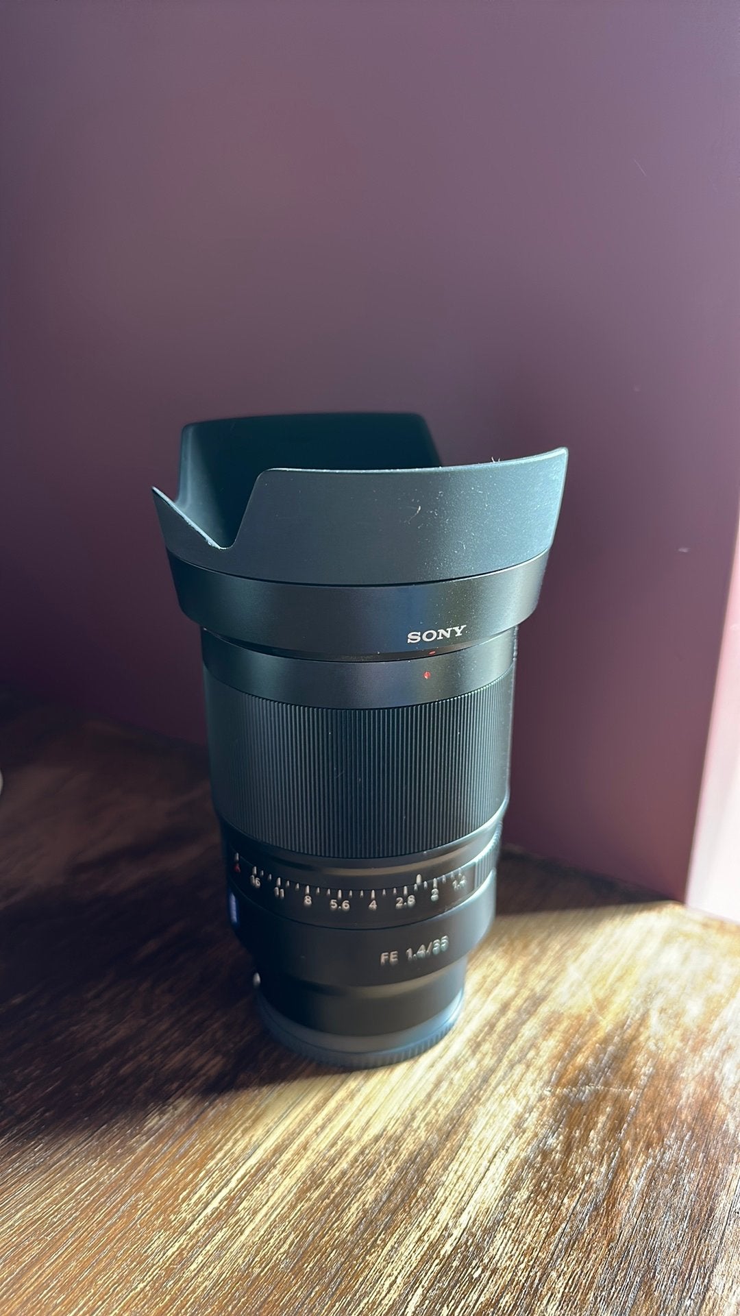 35mm 1.4 Zeiss distagon lens Sony, Audio, Tv en Foto, Fotografie | Lenzen en Objectieven, Ophalen of Verzenden, Zo goed als nieuw