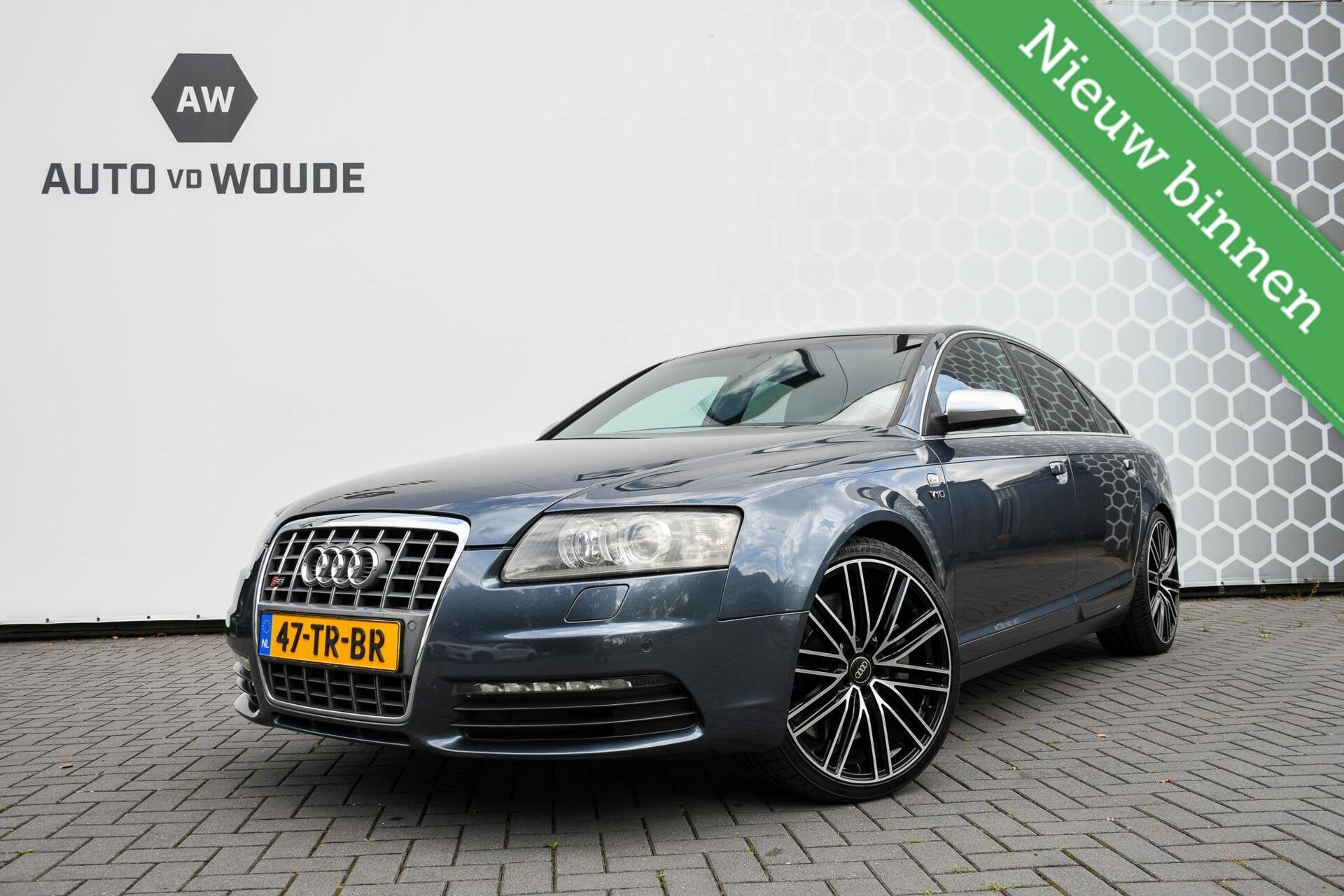 Audi S6 5.2 V10 FSI S6 Pro Line Leer Xenon Nette Auto 436PK, Auto's, Audi, Automaat, 435 pk, Gebruikt, Zwart