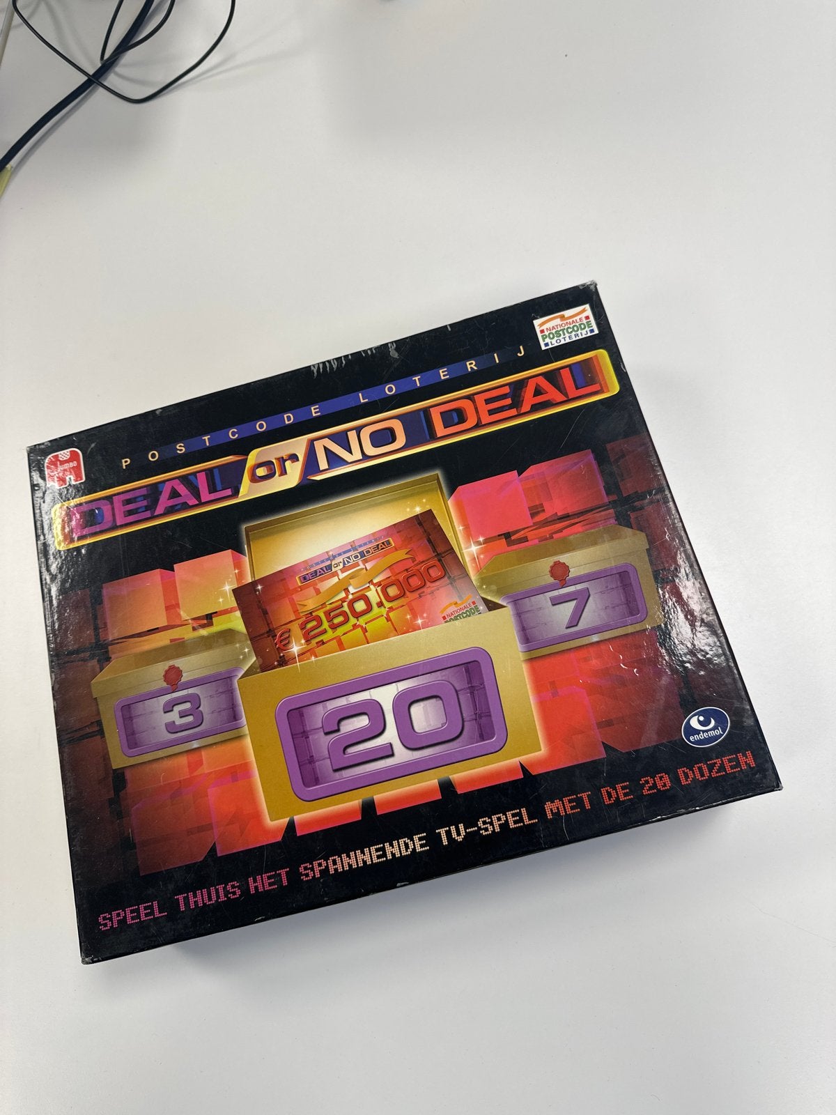 Postcode Loterij Deal or No Deal Bordspel, Een of twee spelers, Ophalen of Verzenden, Gebruikt