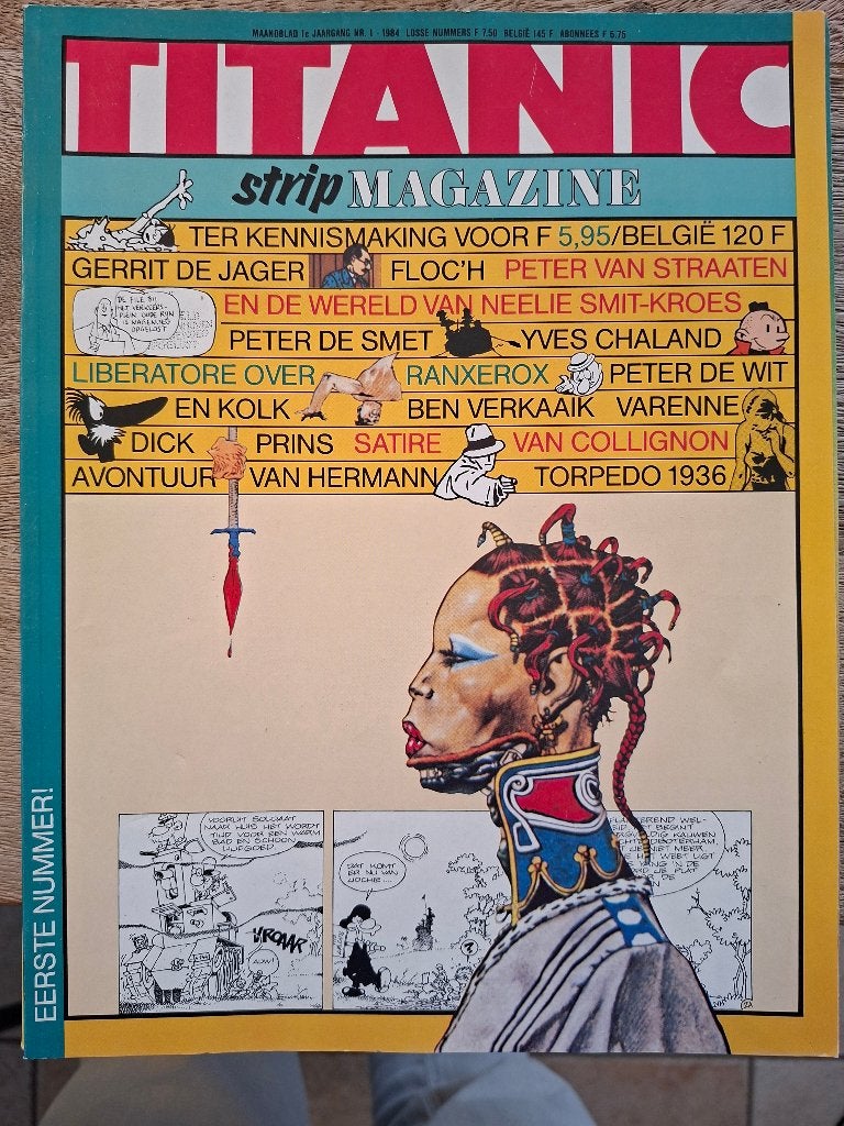 Titanic stripmagazine, Complete serie of reeks, Diverse auteurs, Ophalen of Verzenden, Zo goed als nieuw