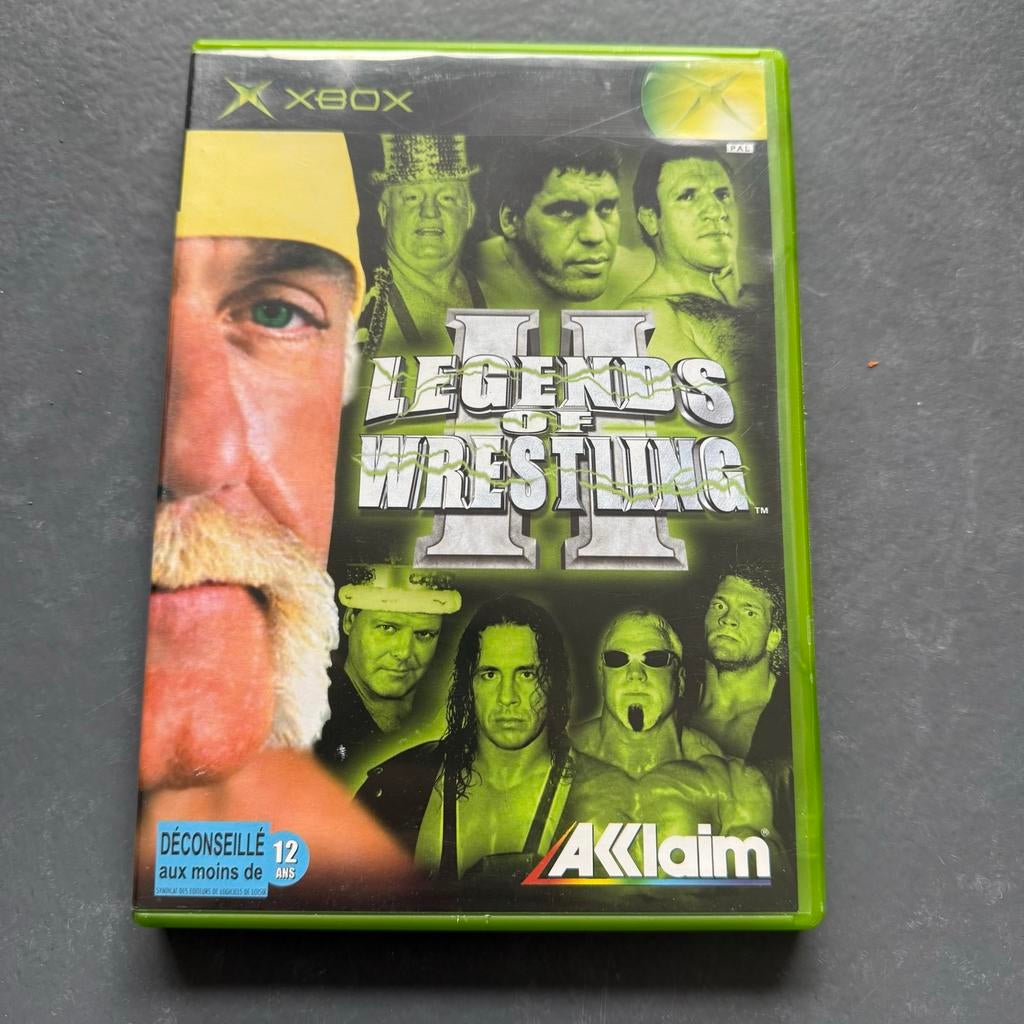 Legends of Wrestling II - Xbox (PAL), Spelcomputers en Games, Games | Xbox Original, Gebruikt, Vechten, 1 speler, Vanaf 12 jaar