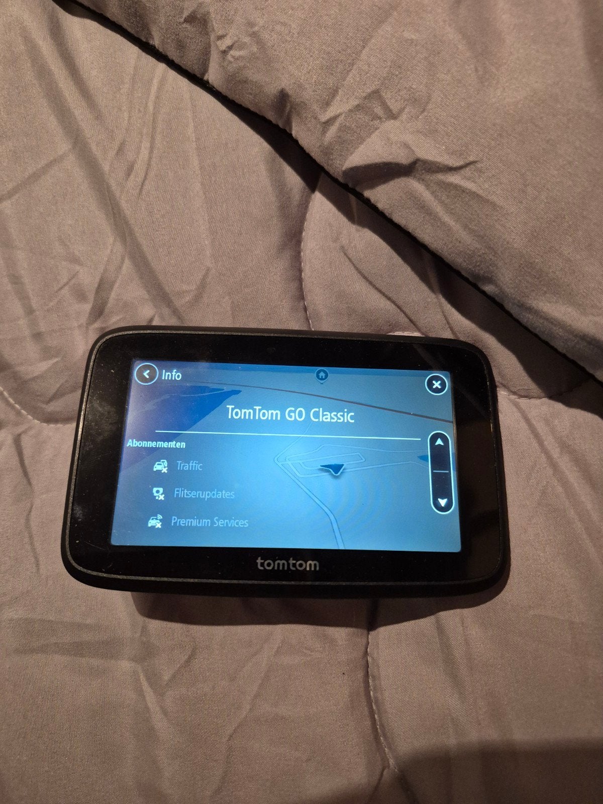 TomTom GO Classic 5 Europa navigatiesysteem, Ophalen of Verzenden, Zo goed als nieuw