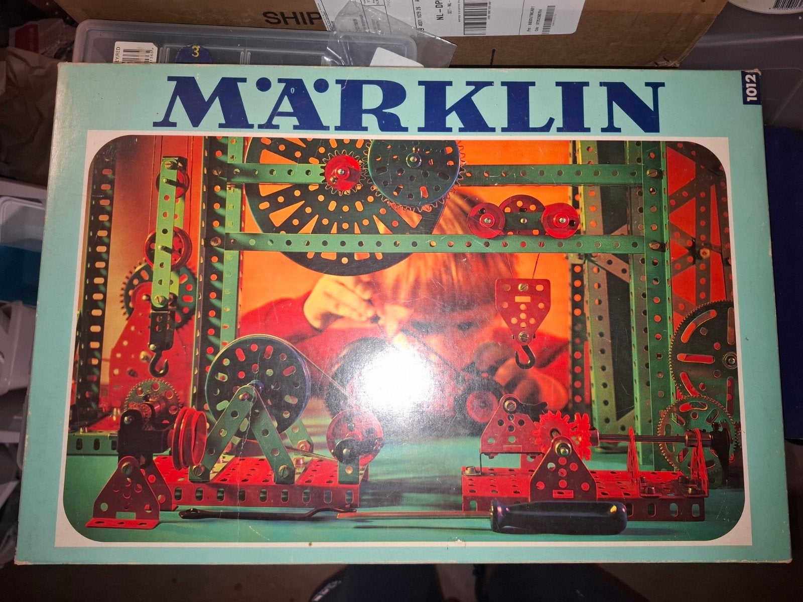 Marklin 1012 metall mecanno set in ovp, Ophalen of Verzenden