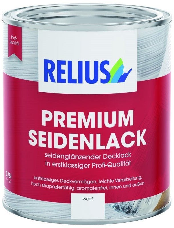 Relius AFLAK hoogglans en zijdeglans, wit en grijs, Ophalen of Verzenden, Nieuw