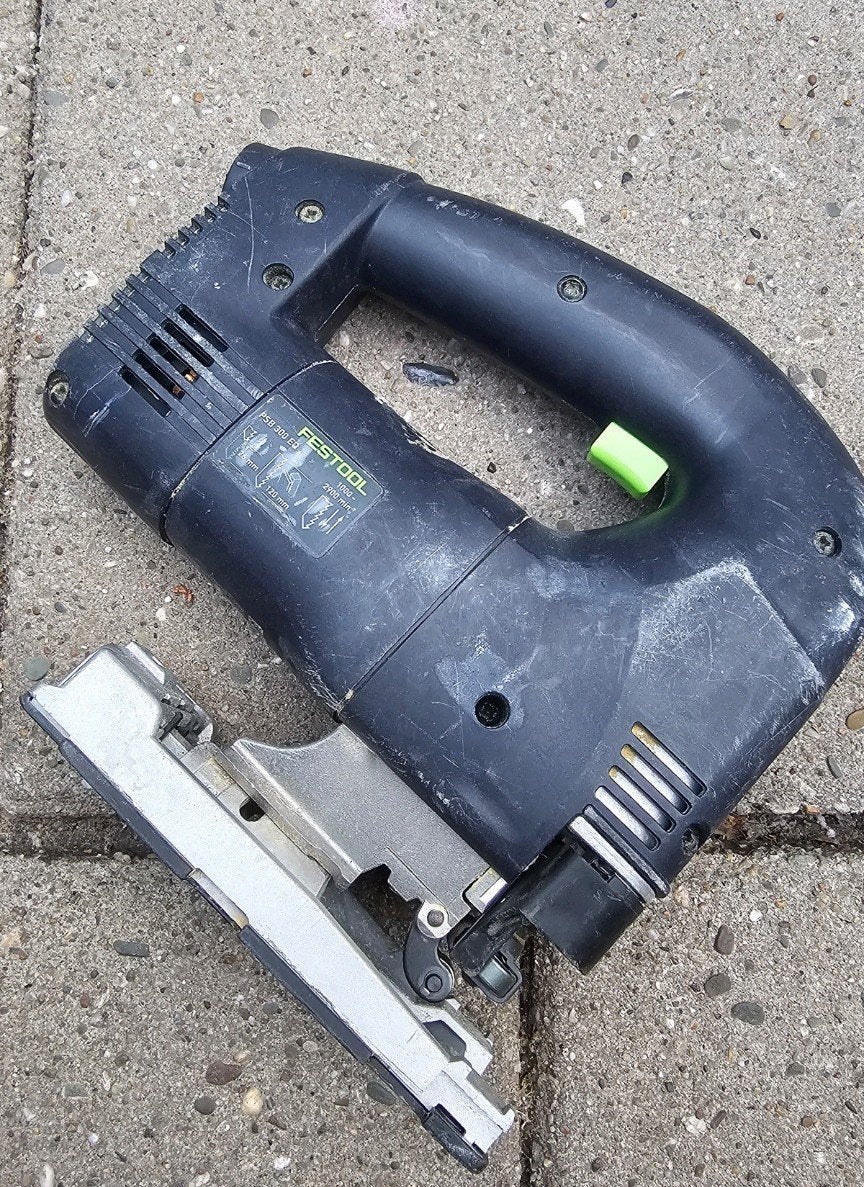 Festool decoupeerzaag, Ophalen, Minder dan 600 watt, Decoupeerzaag, 30 tot 70 mm