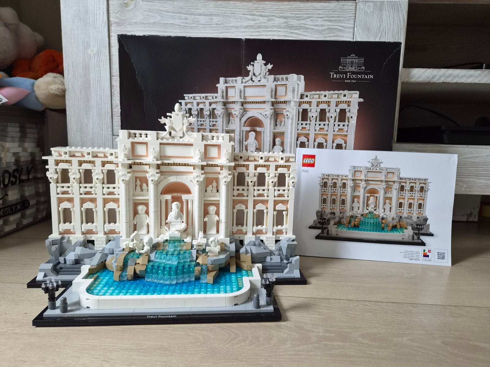 Lego Architecture 21062 Trevi fontein, Rome, Inclusief instructies, Lego, Architecture, Ophalen of Verzenden