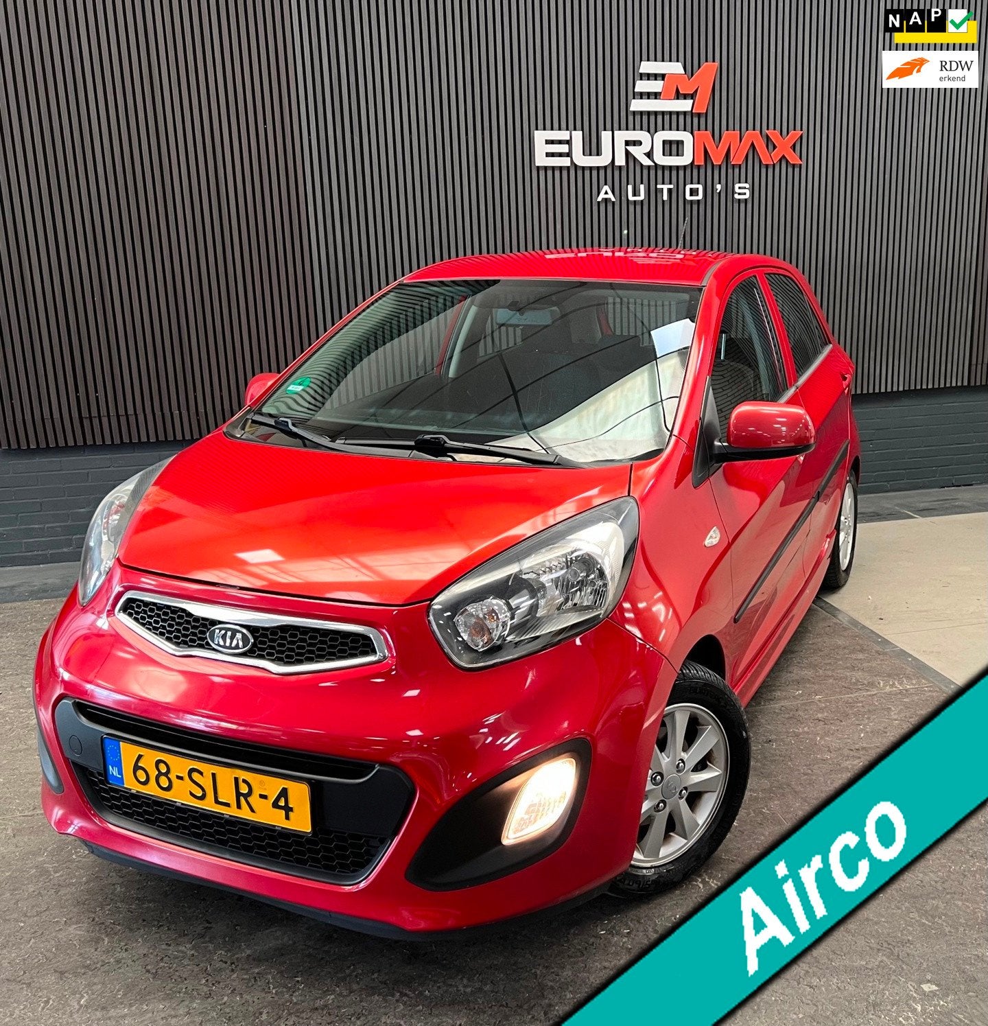 Kia Picanto 1.0 CVVT Comfort Pack - 2e eigenaar- NAP - Nette, Voorwielaandrijving, Euro 5, Stof, Gebruikt