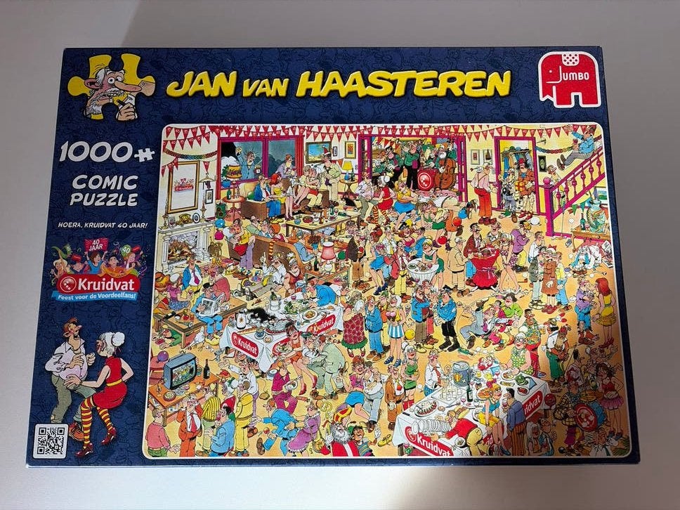 Jan van Haasteren Kruidvat 1000 stukjes puzzel, Ophalen, 500 t/m 1500 stukjes, Nieuw, Legpuzzel