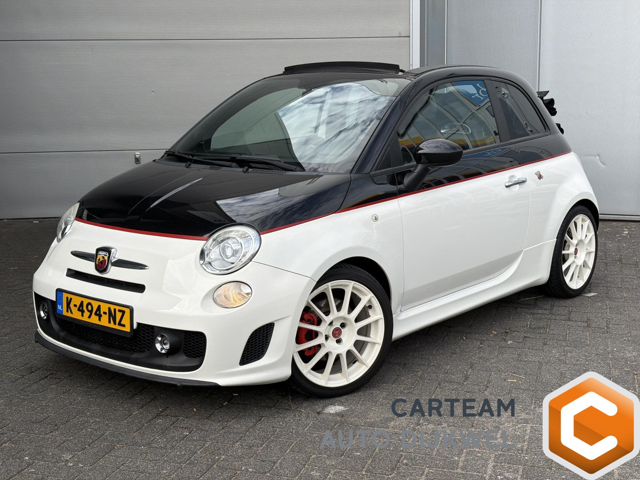 Fiat 500 C 1.4-16V Abarth Esseesse Cabrio | Uniek, Auto's, Euro 5, Gebruikt, 4 cilinders, Cabriolet