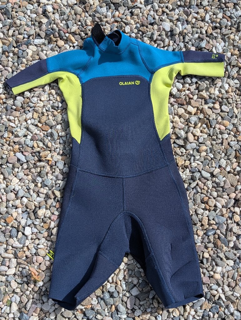 Wetsuit Olaian voor kind 6 - 8 jaar, Ophalen, Wetsuit, Gebruikt, Kind
