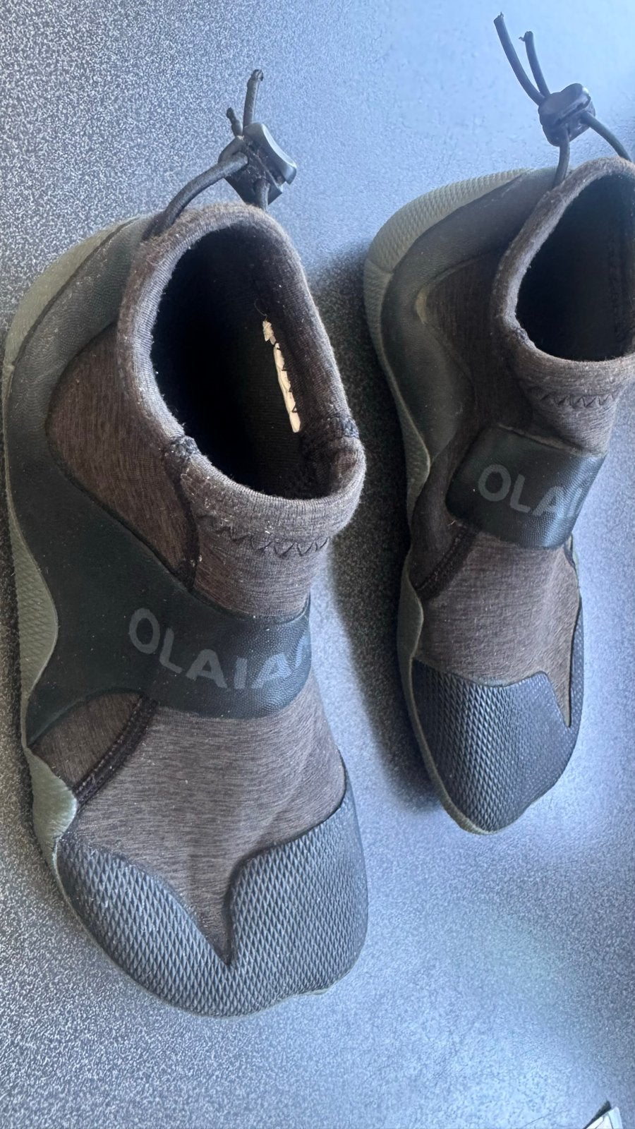 Waterschoenen Olaian maat 35/36, Watersport en Boten, Watersportkleding, Verzenden, Gebruikt, Kind, Zeil- of Surfschoenen