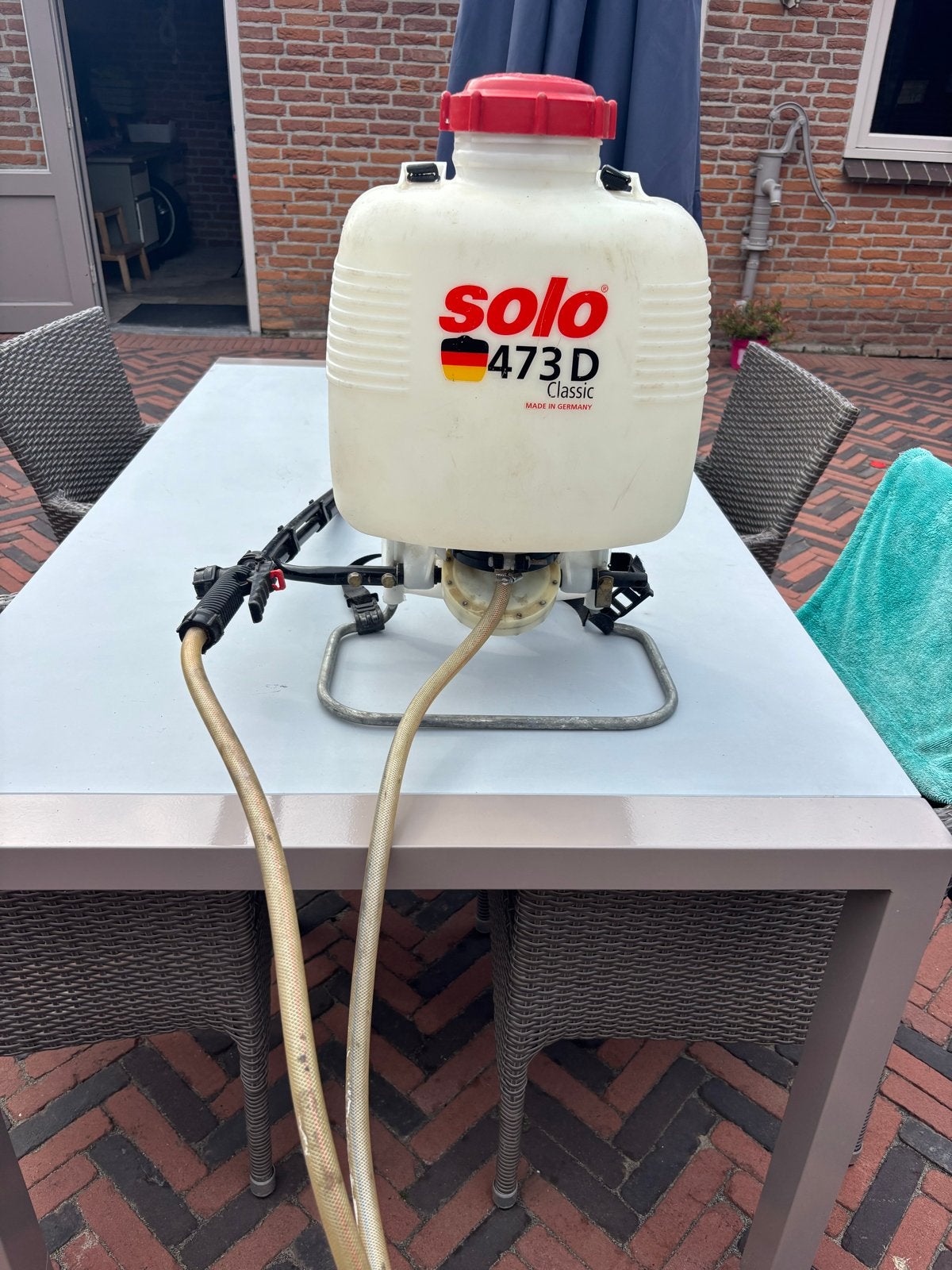 Solo 473D Classic Rugspuit - Made in Germany, Ophalen, Gebruikt, Overige typen