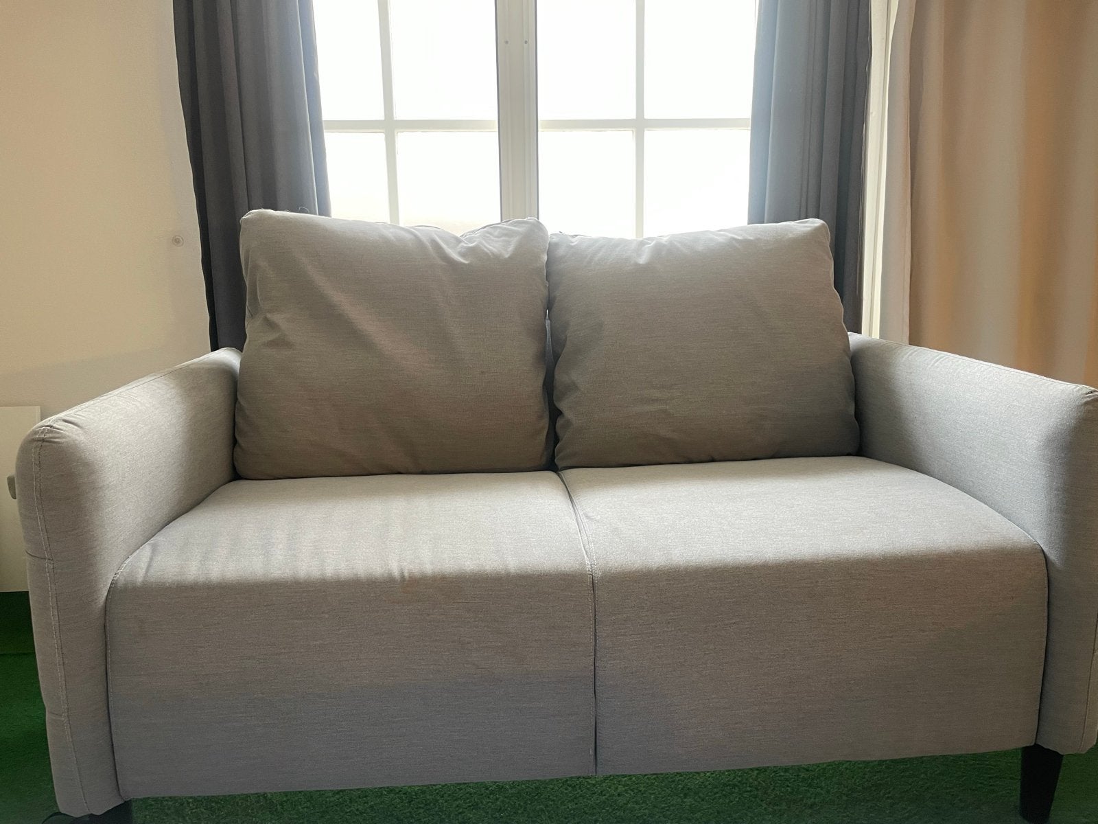 IKEA ANGERSBY 2-zitsbank - Lichtgrijs, Huis en Inrichting, Banken | Sofa's en Chaises Longues, Tweepersoons, 75 tot 100 cm, Ophalen of Verzenden
