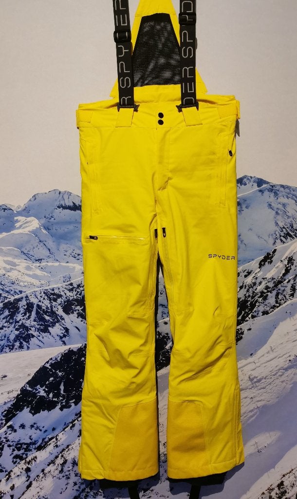 Spyder Skibroek, Type Dare, S/48, Geel, Gore-Tex, Broek, Ophalen of Verzenden, Spyder, Gedragen
