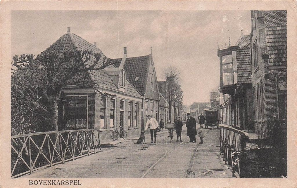 702-132-043 Bovenkarspel, Verzenden, Voor 1920, Noord-Holland