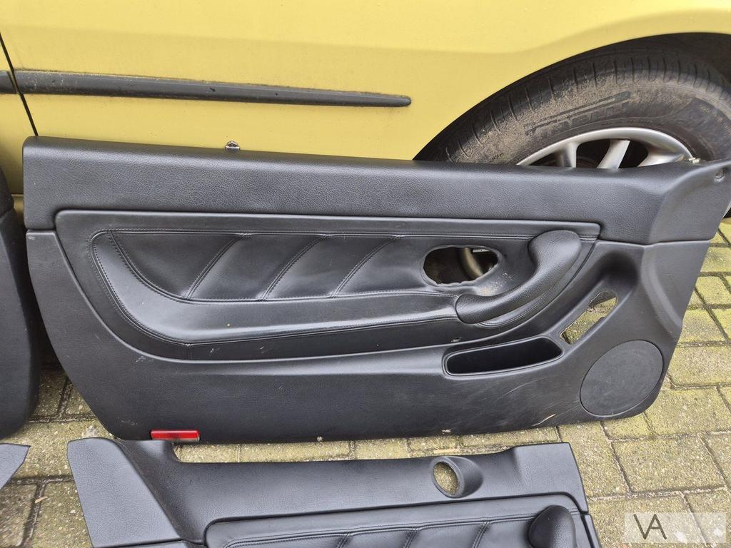 Peugeot 406 coupe 2002- 2005 interieur zwart leer elektrisch, Auto-onderdelen, Interieur en Bekleding, Gebruikt, -, -, Ophalen of Verzenden