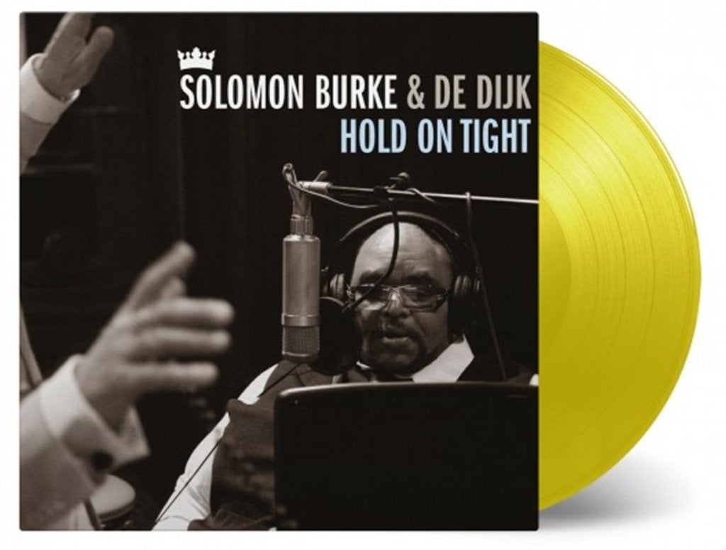Vinyl LP Solomon Burke & De Dijk Hold On Tight YELLOW Vinyl, LP, Ophalen of Verzenden, Zo goed als nieuw, Pop