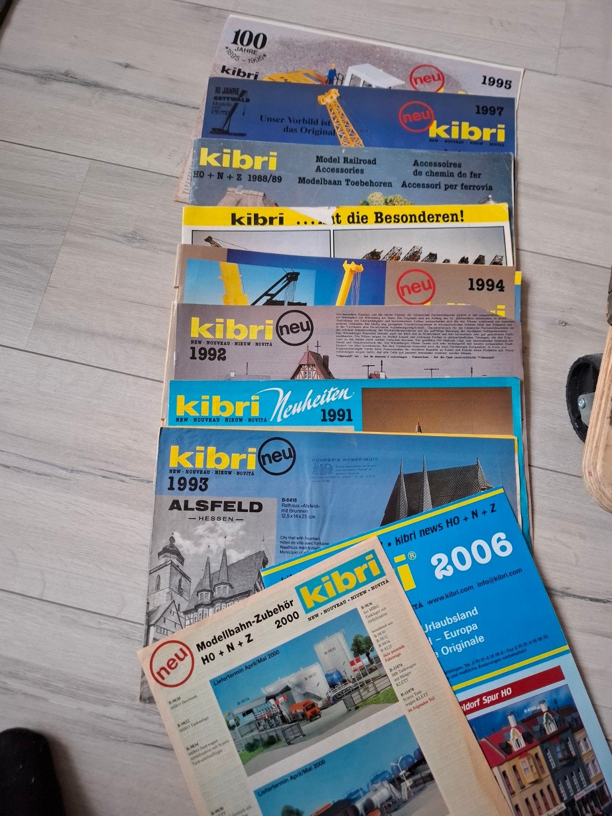 kibri folders, Ophalen, Gebruikt, Bus of Vrachtwagen, Overige merken