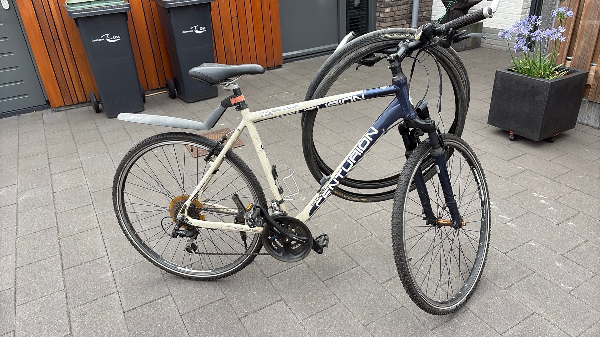 Centurion crossline 100, Fietsen en Brommers, 28 inch, Vering, Zo goed als nieuw, 15 tot 20 versnellingen