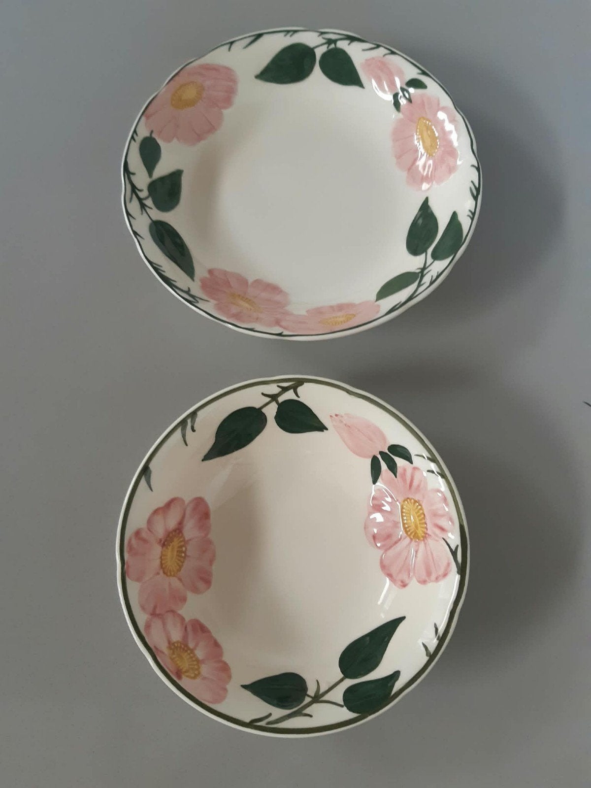 2 Schaaltjes Villeroy en Boch Wild Rose, Huis en Inrichting, Ophalen of Verzenden, Overige stijlen, Porselein, Schaal of Schalen