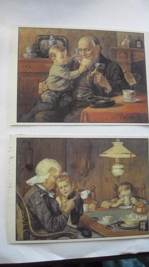 Anton Pieck ansichtkaarten, Verzenden, 1980 tot heden, Ongelopen, Kinderen