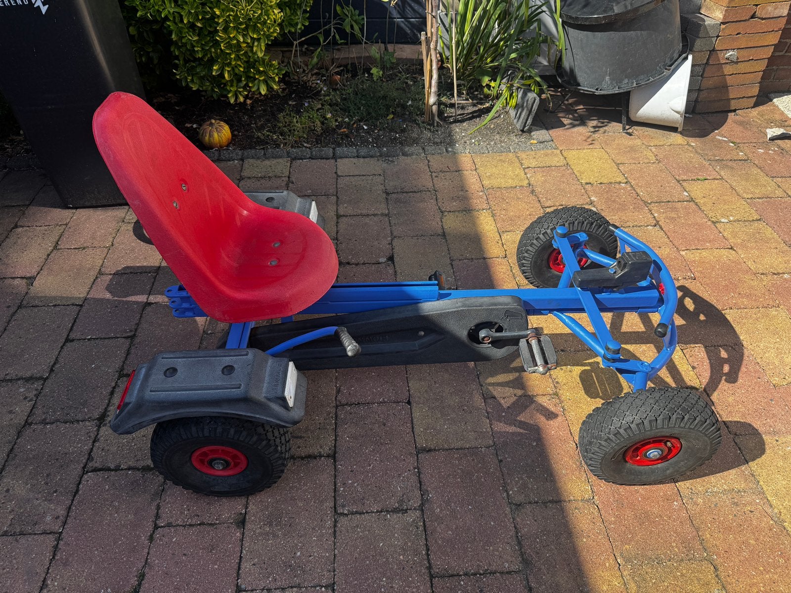 Opgeknapte duo Mammoet skelter, Ophalen, Zo goed als nieuw, Mammoet, Duozit