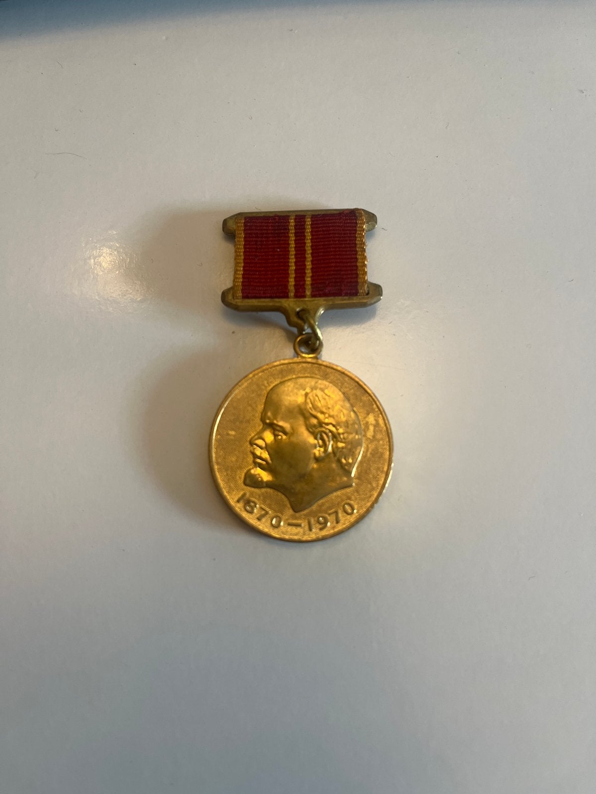 Lenin Medaille 1870-1970 - 100 Jaar Geboorte, Postzegels en Munten, Penningen en Medailles, Ophalen of Verzenden, Overige materialen