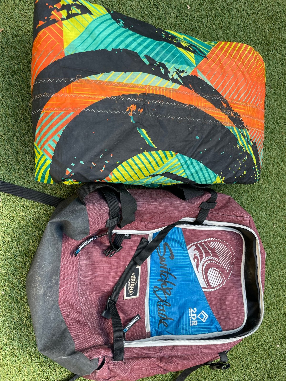Cabrinha Switchblade 12m, Watersport en Boten, Kitesurfen, Ophalen, Gebruikt, Geen board, Kite