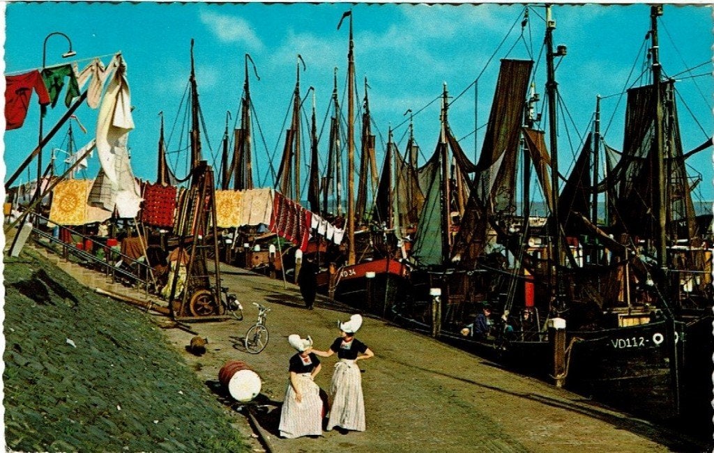 Volendam, Ophalen of Verzenden, 1960 tot 1980, Gelopen, Noord-Holland