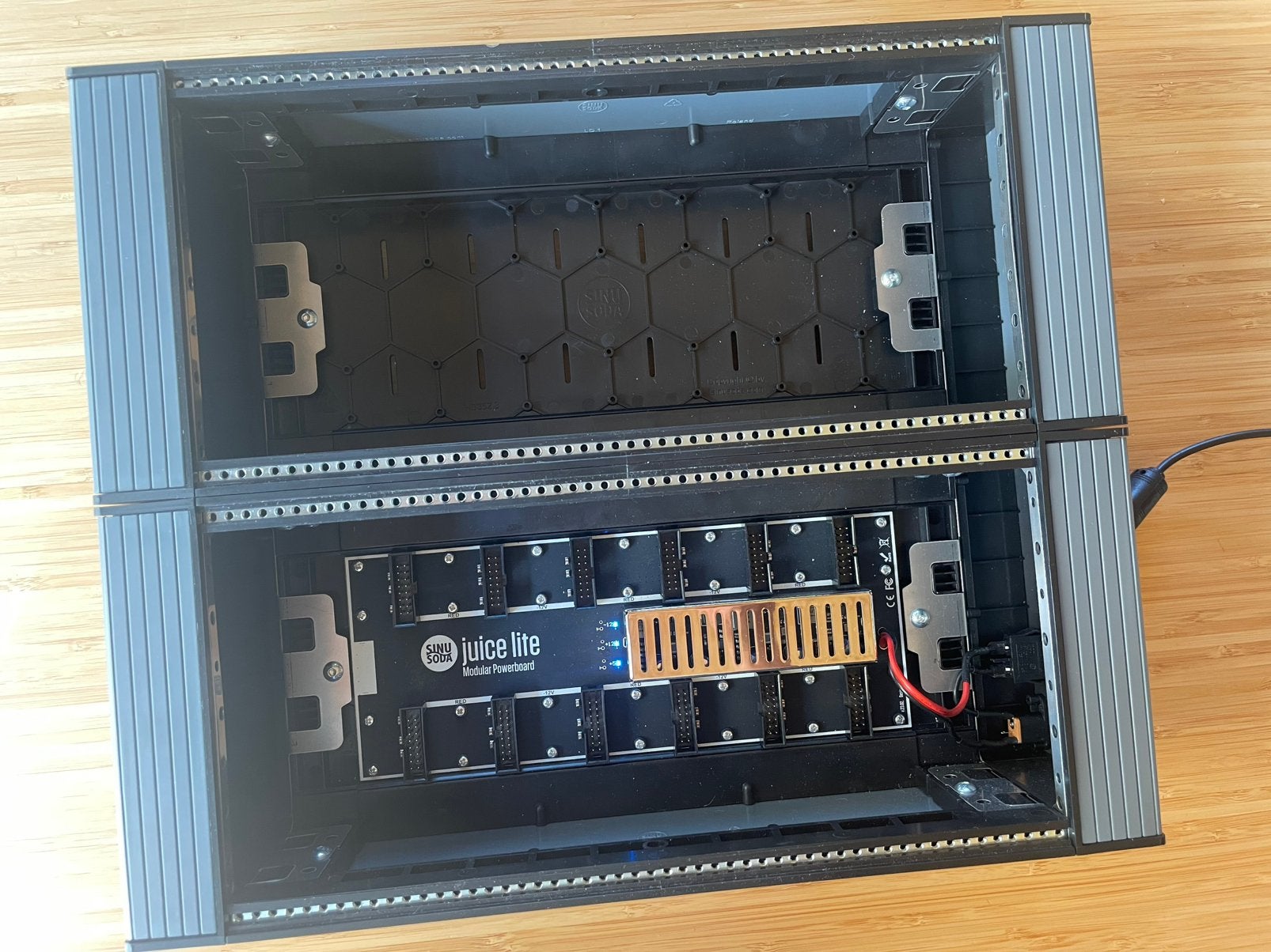 Sinusoda can lite - 6u 52hp eurorack case, Ophalen of Verzenden, Zo goed als nieuw, Overige instrumenten