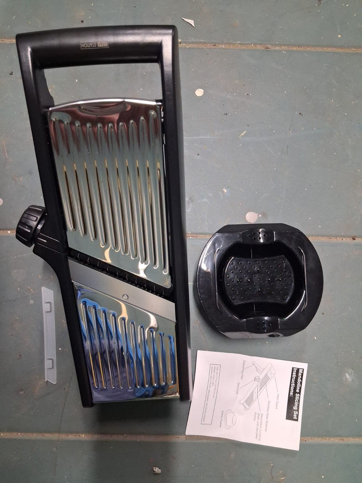 Star Station 3-in-1 Mandoline Slicer, Ophalen, Overige typen, Kunststof, Nieuw