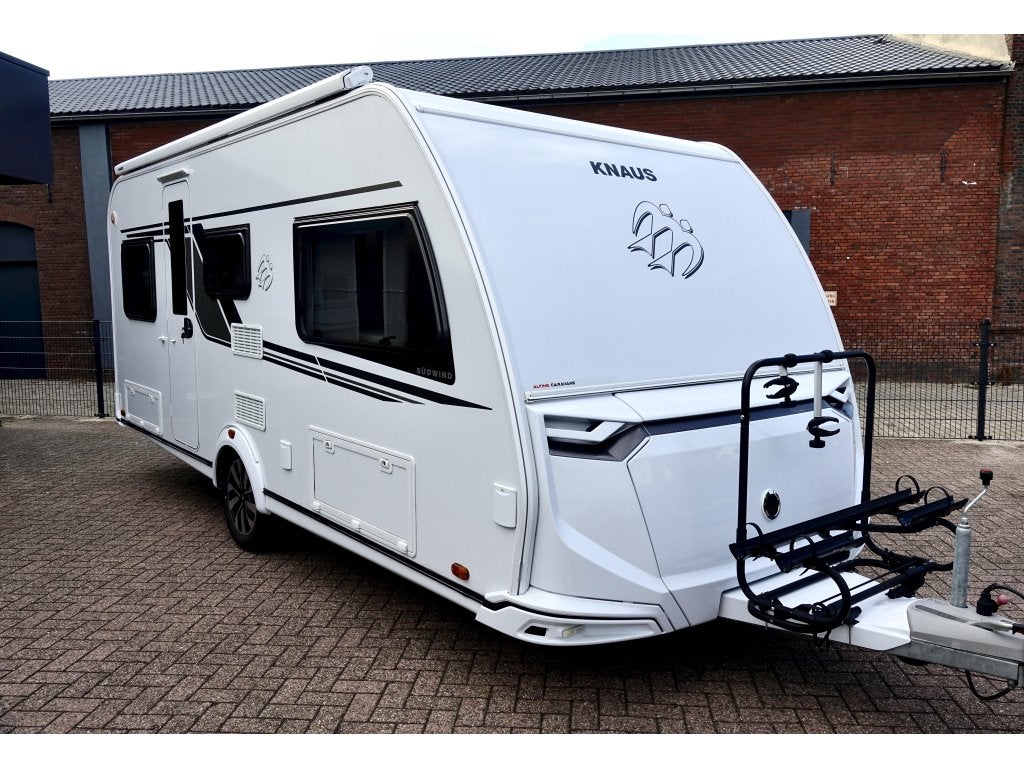 Knaus Sudwind 60 Years 500 EU 2024 Mover Luifel Fiets 1800KG, Rondzit, Bedrijf, Schokbreker, 5 tot 6 meter