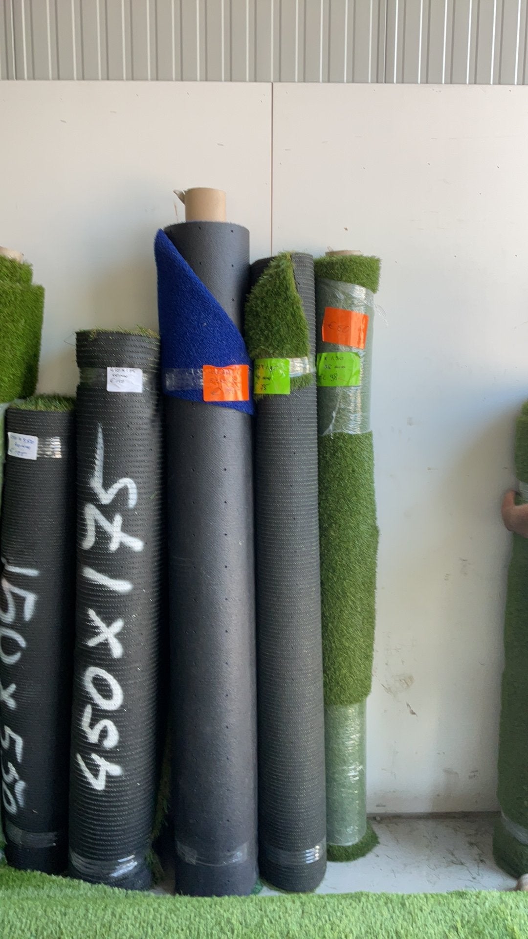 Kunstgras 2.50x 1.95 40mm, Ophalen, Nieuw, Minder dan 10 m², Kunstgras