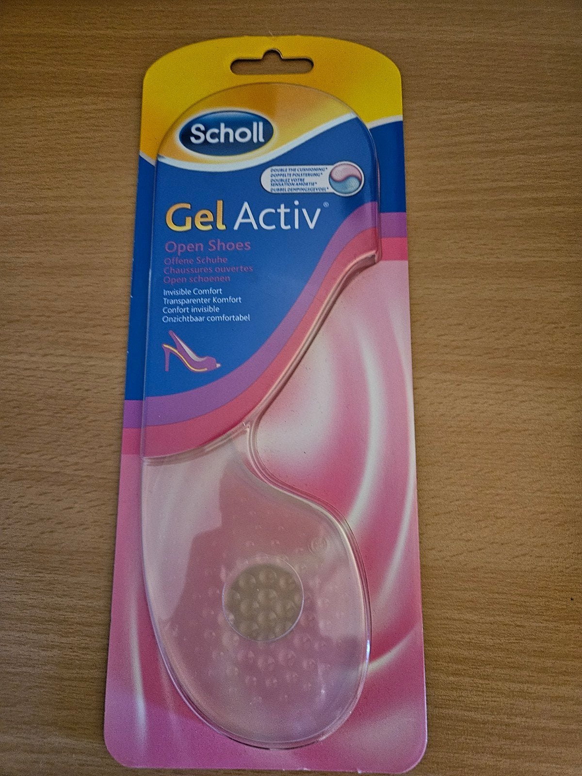 Scholl Gel Activ Open Shoes Inlegzolen - Onzichtbaar Comfort, Scholl, Overige kleuren, Nieuw, Sandalen of Muiltjes
