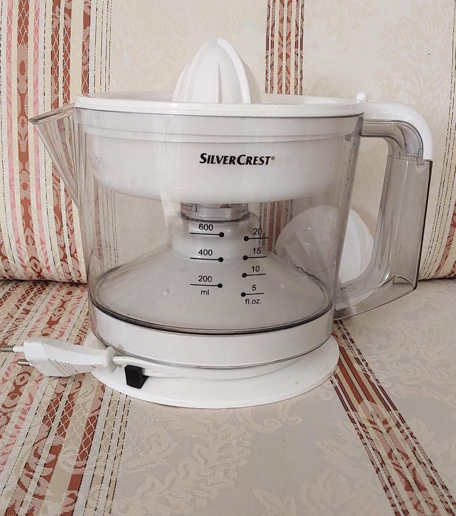 sinasappelpers Cituspers Silvercrest juicer fruit, Witgoed en Apparatuur, Verzenden, Zo goed als nieuw, Elektrisch, Citruspers